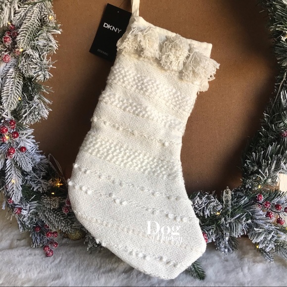 dkny christmas stocking